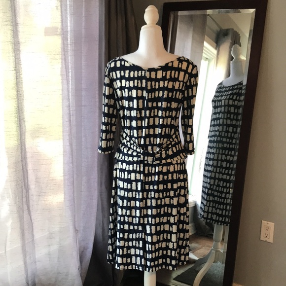 Navy & White Dress - Picture 4 of 4